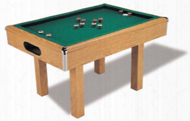 Bumper Pool Table With Non-slate Bed