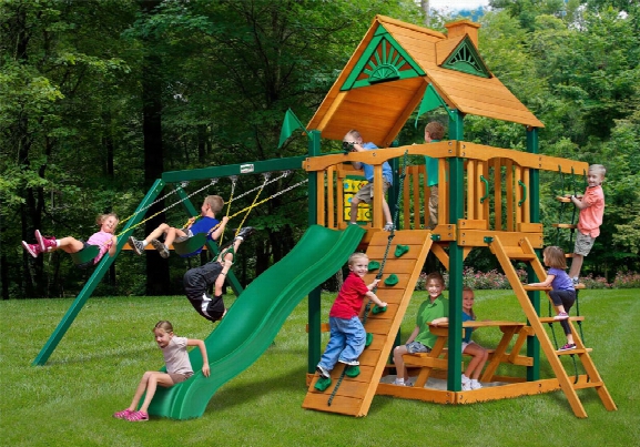 Chateau Ii Ts Wooden Swing Set