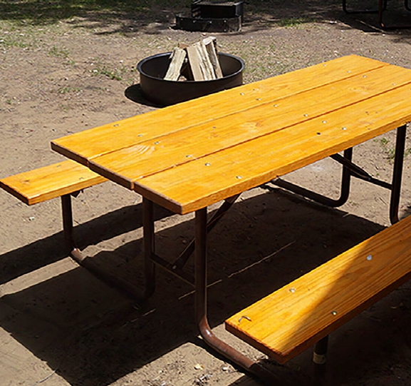 Classic Picnic Table Treated Lumber - 6 Foot