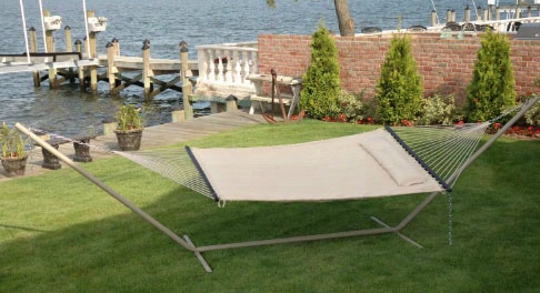 Classic S Stitched Comfort Poly Quilted Hammock