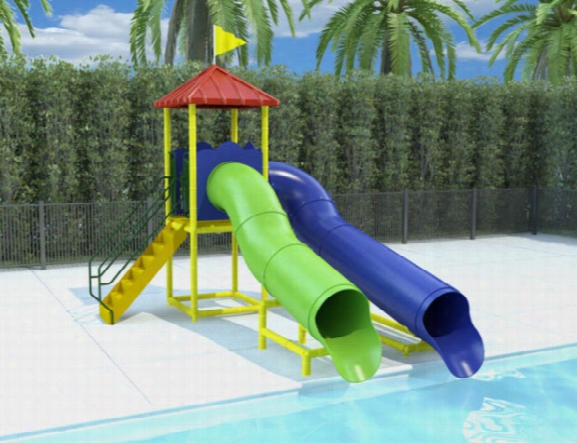 Commercial Water Slide 202 - Designed For Self Installation