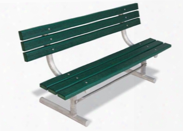 Extra Heavy Duty Recycled Plank Park Bench