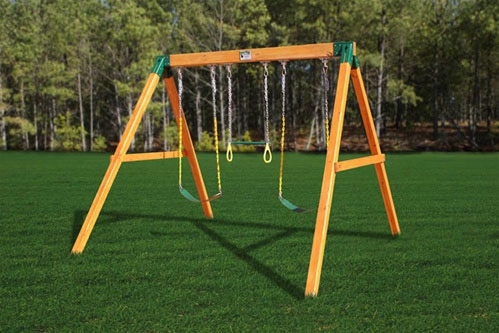 Free Standing Three Position Swing Set