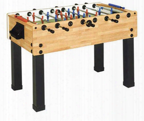 Garlando G-500 Butcher Block Foosball Table