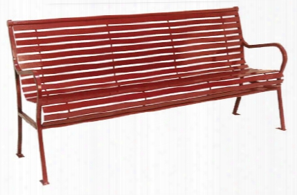 Hamilton Horizontal Bench With Back 6 Foot