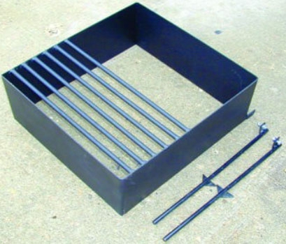 Heavy Duty Campfire Grill 8 Inch High