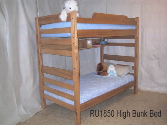 High Height Twin Over Twin Bunk Bed