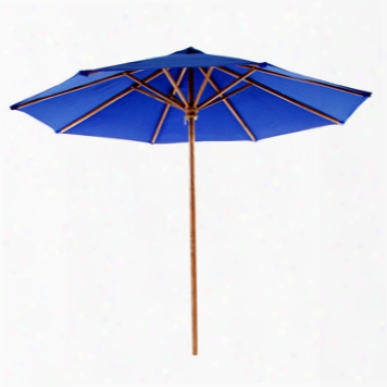 Indonesian Teak Patio Umbrella