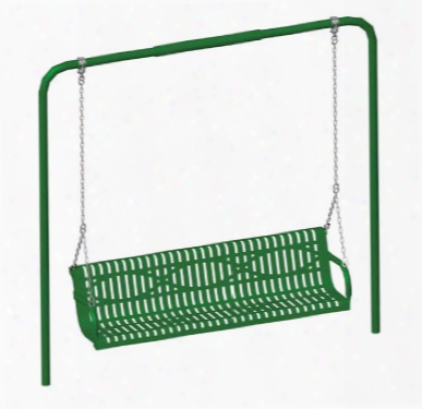 Inground Knife Lawn Swing And Frame 6 Foot - Wave Plank