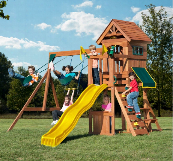 Jamboree Wooden Swing Set