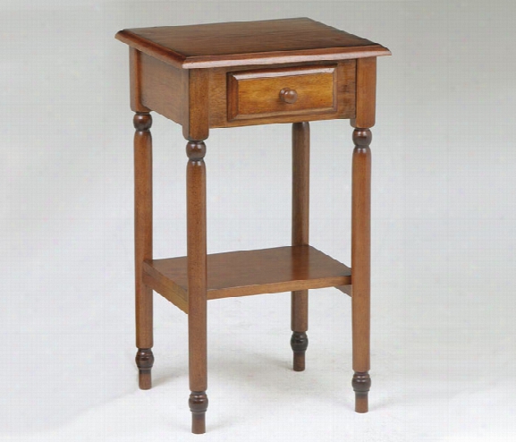 Knob Hill Telephone Table With Drawer