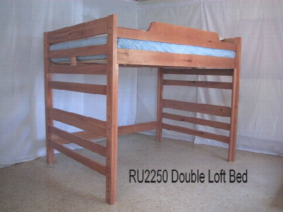 Medium Height Full Loft Bunk Bed