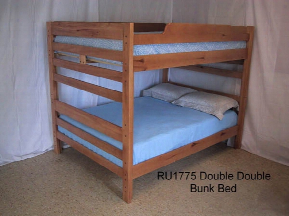Medium Height  Full Over Full Bunk Bed