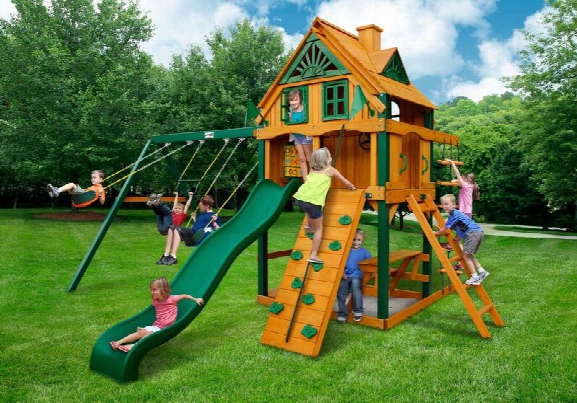 Mountain Ridge Ts Wooden Swing Set