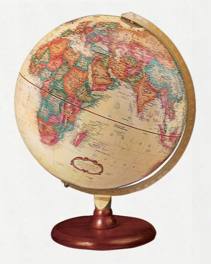 Piedmont Globe Antique Ocean