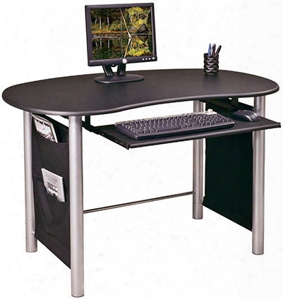 Saturn Workstation With Silver Accents