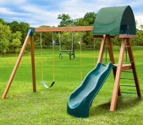 .southern Deluxe Heavy Duty Wooden Swing Set - Adult Rated