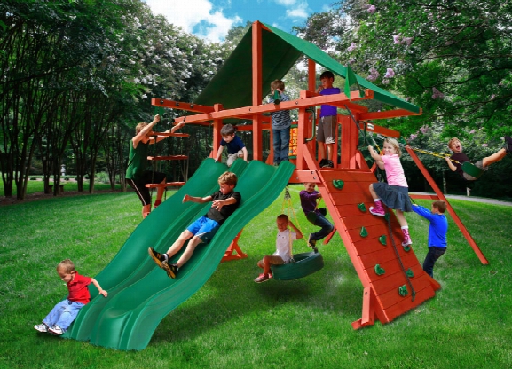 Sun Valley Extreme Wooden Swing Set