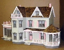 Harborside Mansion New Concept Milled MDF Dollhouse Kit
