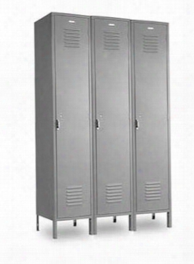 Vanguard 1 Tier Locker 12 X 15 X 60 Per Locker - Gray