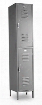 Vanguard 2 Tier Locker 12 X 12 X 30 Per Locker - Gray