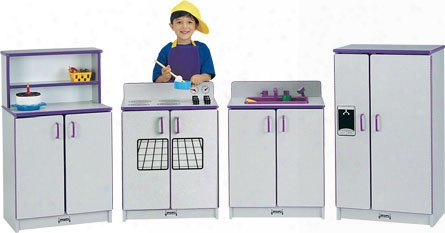 Rainbow Accents Kitchen 4 Piece Set