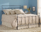 Winslow Bed With Frame Mahogany Gold Finish - Twin