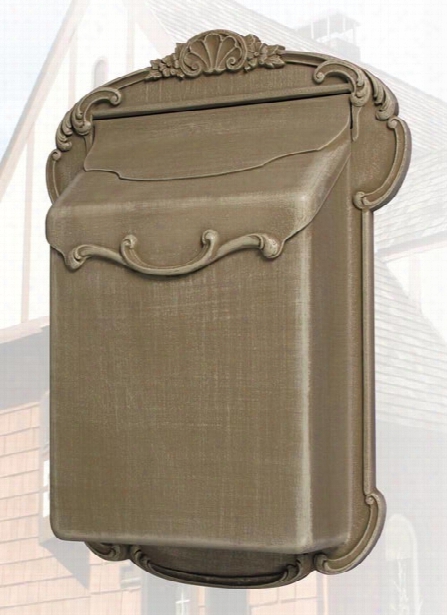 Victoria Vertical Residential Mailbox With Newspaper Scrolls