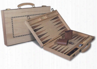 Wooden Backgammon - 15 Inch Set