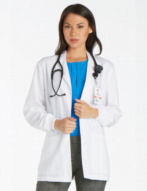 Cherokee 30" Lab Coat - White - Female - Women's Scrubs