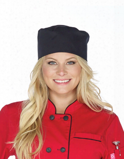 Five Star Chef Apparel Mesh Top Cook Hat - Black - Unisex - Chefwear