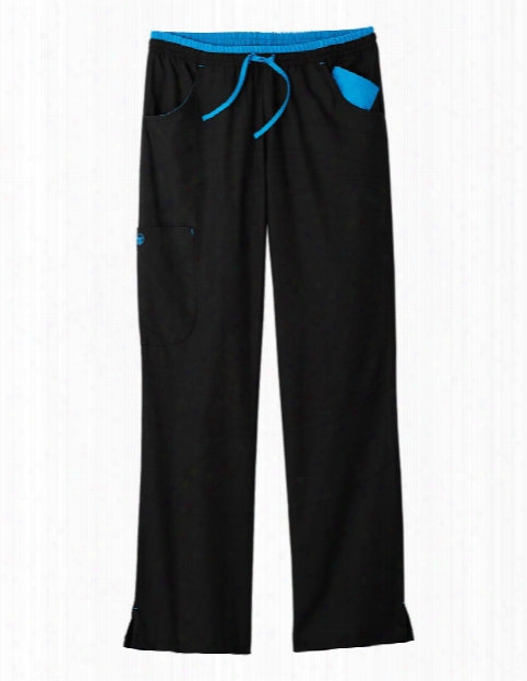 Fundamentals Flip For Fun Scrub Pant - Black - Female - Women's Scrubs