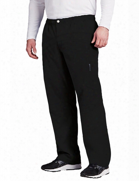 Grey's Anatomy Active Men's 7 Pocket Cargo Pant - Black - Male - Men's Scrubs