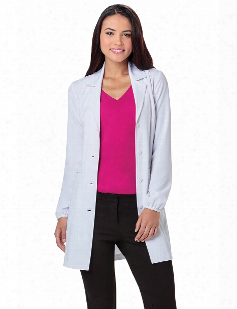 Heartsoul Labsolutely Fabulous 34" Lab Coat - White - Female - Women's Scrubs