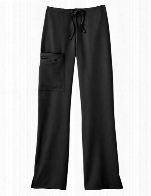 Jockey Classic Elastic And Drawstring Scrub Pant - Black - Female - Women's Scrubs