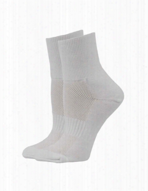 Think Medical 2 Pack Compression Socks - White - Female - Women's Scrubs