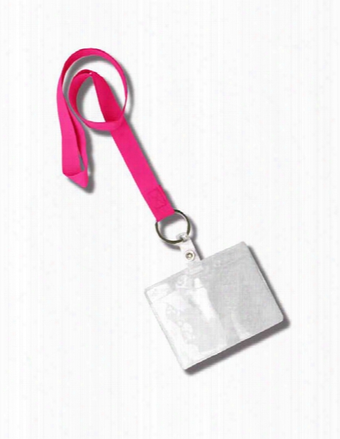 Think Medical Economy Lanyard - Hot Pink - Unisex - Medical Supplies