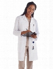 Meta Labwear Ladies 37 inch Fundamentals Lab Coat - White - female - Women's Scrubs