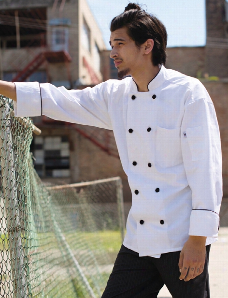 Uncommon Threads Barcelona Chef Coat - White - Unisex - Chefwear