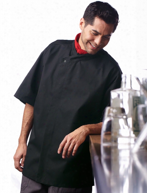 Uncommon Threads Calypso Chef Coat - Black - Unisex - Chefwear