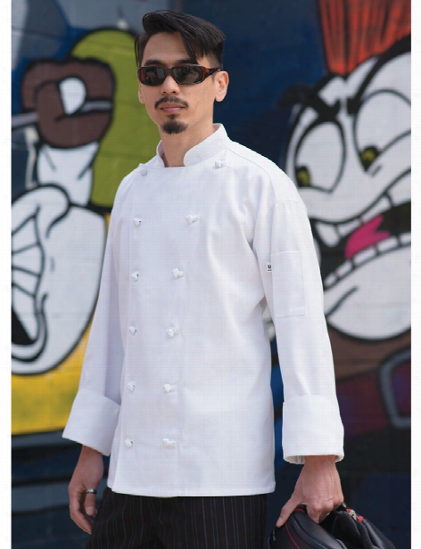 Uncommon Threads Mirage Chef Coat - White - Unisex - Chefwear