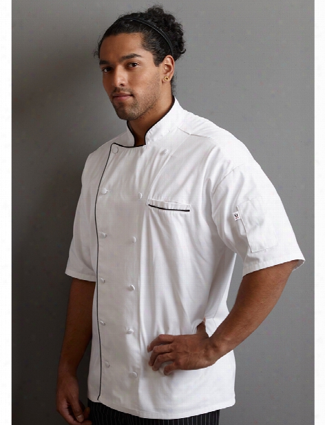 Uncommon Threads Montebello Chef Coat - White - Unisex - Chefwear