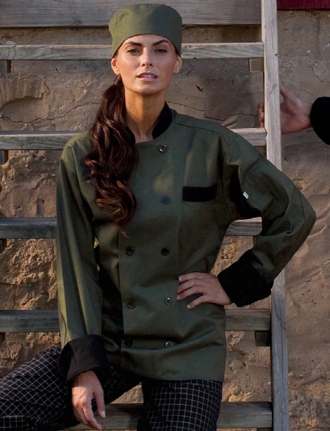 Uncommon Threads Newport Chef Coat - Olive - Unisex - Chefwear