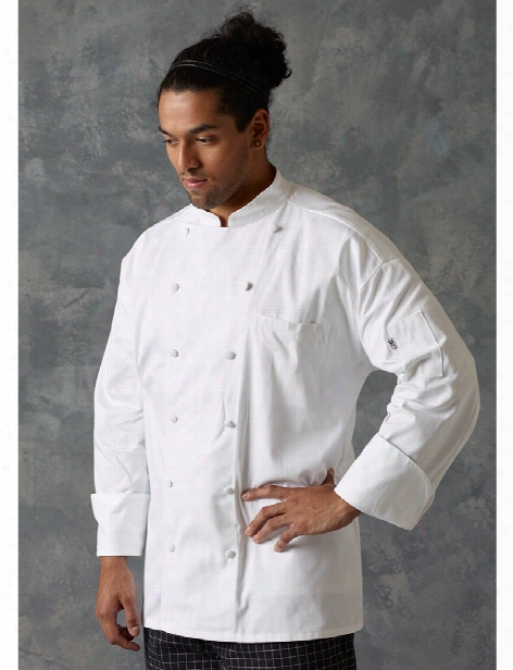 Uncommon Threads Palermo Chef Coat - White - Unisex - Chefwear