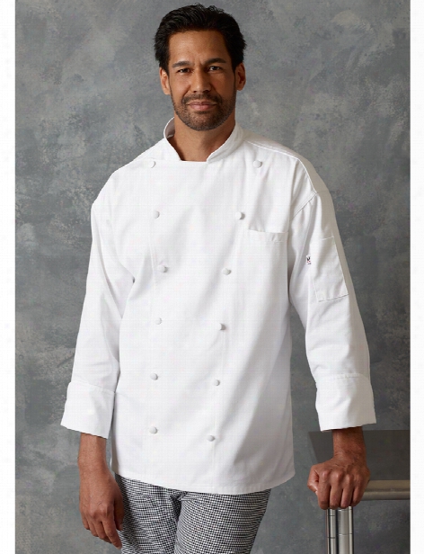 Uncommon Threads Sienna Chef Coat - White - Unisex - Chefwear