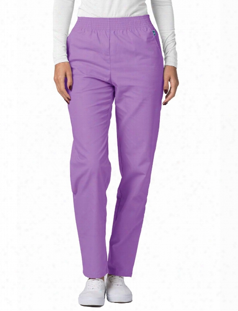 Adar Clearance Universal Classic Comfort Elastic Waist Pant - Lavender - Unisex - Clearance