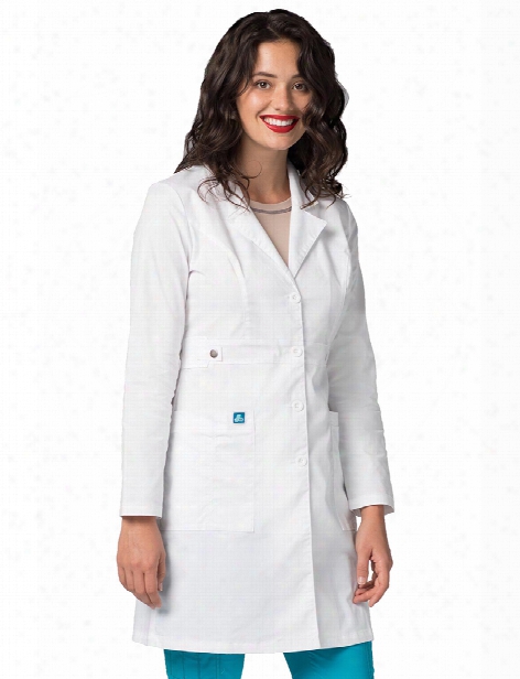 Adar Pop-stretch 36" Tab-waist Lab Coat - Female - Women's Scrubs