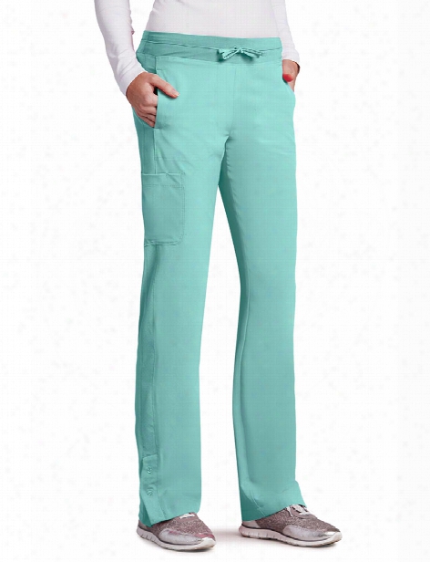 Barco One 4 Pocket Cargo Scrub Pants - Barco Aqua - Female - Women's Scrubs