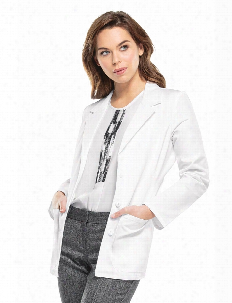 Cherokee 28" Lab Coat - White - Female - Women's Scrubs