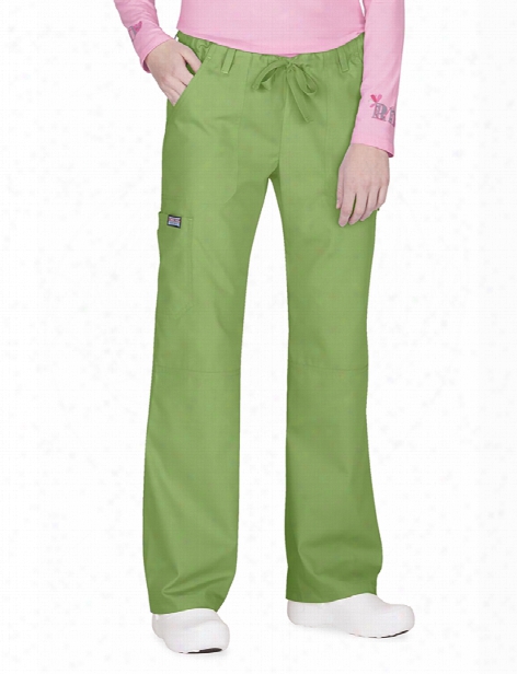 Cherokee Workwear Originals Drawstring Scrub Pant - Aloe - Female - Women's Scrubs